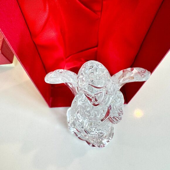 WATERFORD Crystal Nativity Angel #3 with Lute STICKER - New in Box - Picture 6 of 6
